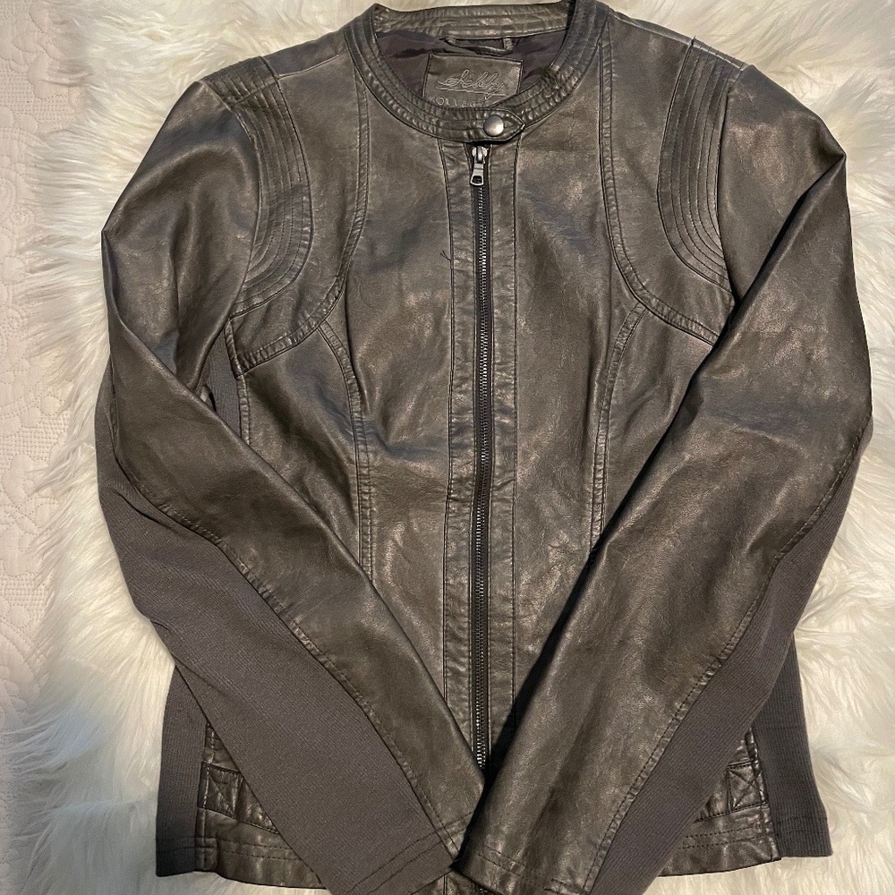 Sebby collection gray jacket